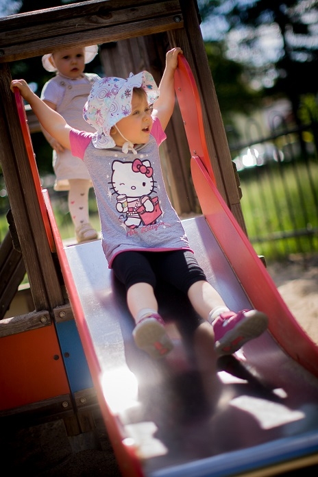 Lars Laj παιδότοπων, Τσουλήθρες