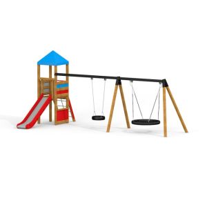Bird Nest Swing with Tower (BNS 120 cm)