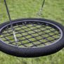 Single Swing (BNS 90cm) παιδική κούνια με στρογγυλό πλέγμα και ανθεκτικά σχοινιά.