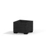 Miniaturka Wooden flowerpot I-black (2)