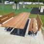 Miniaturka Table & Bench Steel Construction (4)
