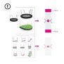 Miniaturka Metal Swing Frame 1+2+1 (BNS 120) (2)
