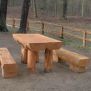 Miniaturka Table & Bench, Nature (5)