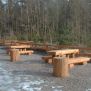 Miniaturka Table & Bench, Nature (3)